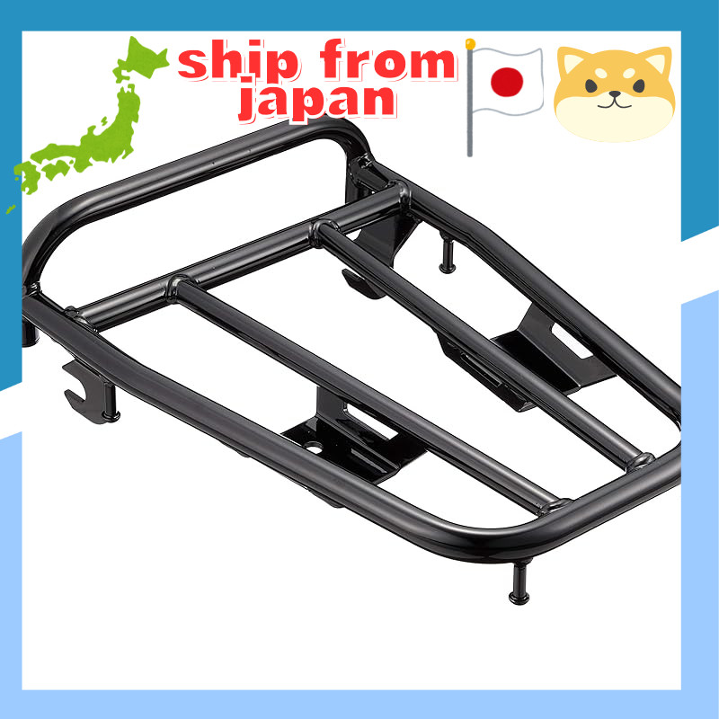 Kijima Steel Rear Carrier Rack for Sporty Type Super Cub/Cross Cub/Cub Pro 50 & 100 ('18-) - Black 2