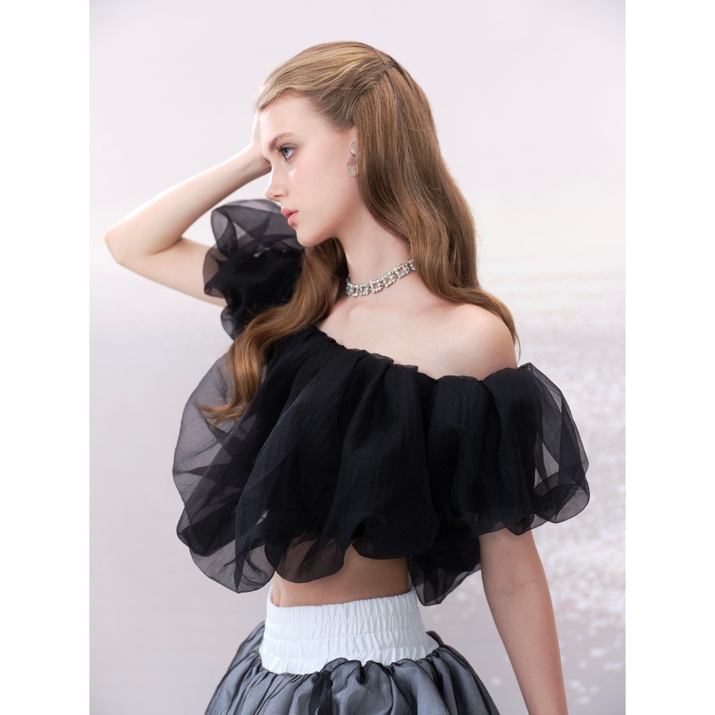 SET Off Shoulder Top and Pants - Paloma Top / Laqua Short Chocoo