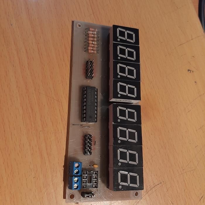 Part Kit 8 หลัก Seven Segments 0.56" พร้อม ULN2803 ULN 2803 & DS1621 อุปกรณ์ไฟฟ้า