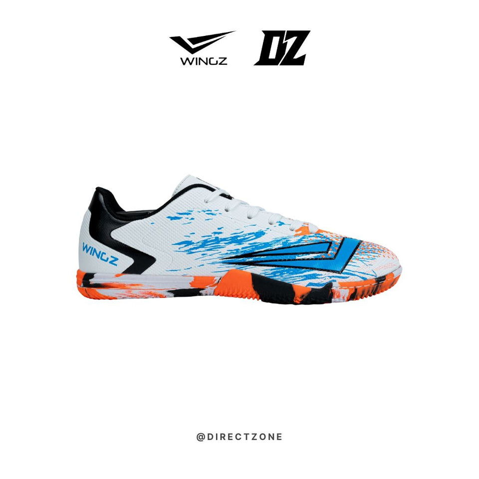 รองเท้าฟุตซอล Wingz Sport - Wingz WZ2712 - สีขาวน้ําเงิน