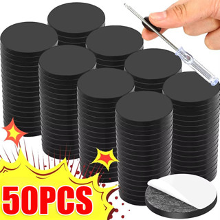 แผ่นแม่เหล็กแบบนุ่มแบบมีกาวในตัว 50 ชิ้น / สติ๊กเกอร์แม่เหล็…