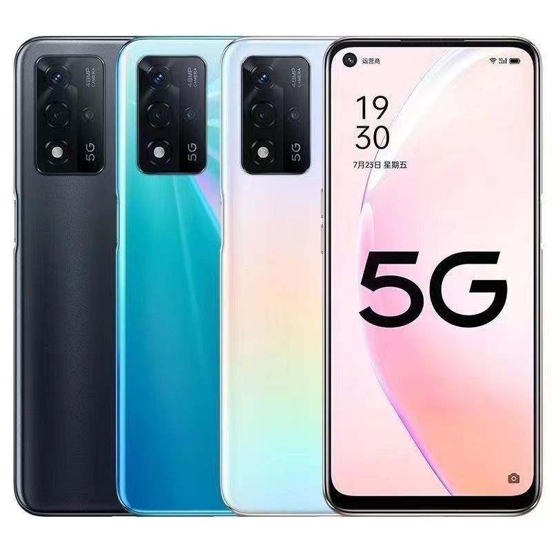 มือสอง OPPO A93S 5G Full Netcom 256G หน่วยความจําขนาดใหญ่นักเรียนผู้สูงอายุราคาถูกสมาร์ทโฟนเกม