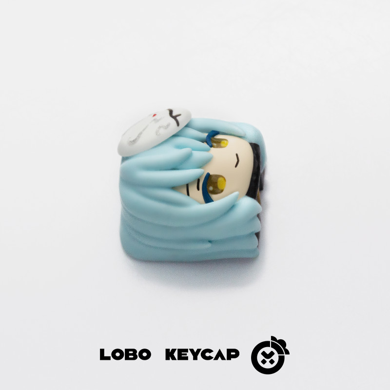 Rimuru Keycap 3D สร้างสรรค์น่ารักการ์ตูน MX สวิทช์คีย์บอร์ด Handmade เรซิ่น Keycaps DIY ส่วนบุคคล Cool อะนิเมะ Slime Keycap ราคา ถูกที่สุด ดีลบีเคเค แกลเลอรีภาพที่ 5