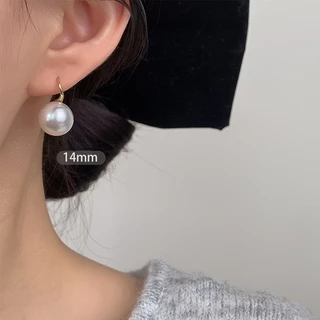 ต่างหูมุกบาร็อค สไตล์นิชใหม่ สำหรับฤดูหนาว