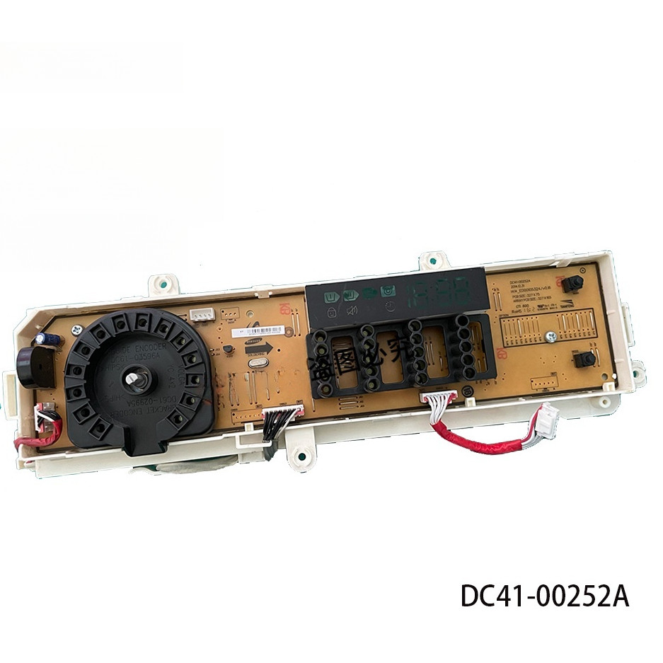 90% แผงแสดงเครื่องซักผ้าแบบดรัม Samsung ใหม่ 06DC9201778K DC41-00252A DC92-01770L/01768F