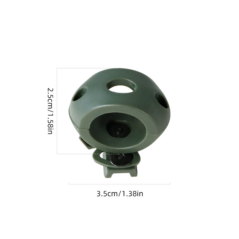 โห่ หมวกกันน็อคไฟฉายยึดคลิปสําหรับหมวกกันน็อคยุทธวิธีอย่างรวดเร็วยึดยึดอะแดปเตอร์60องศารางสากลหมวกกันน็อคอุปกรณ์เสริม - รูปที่ 6