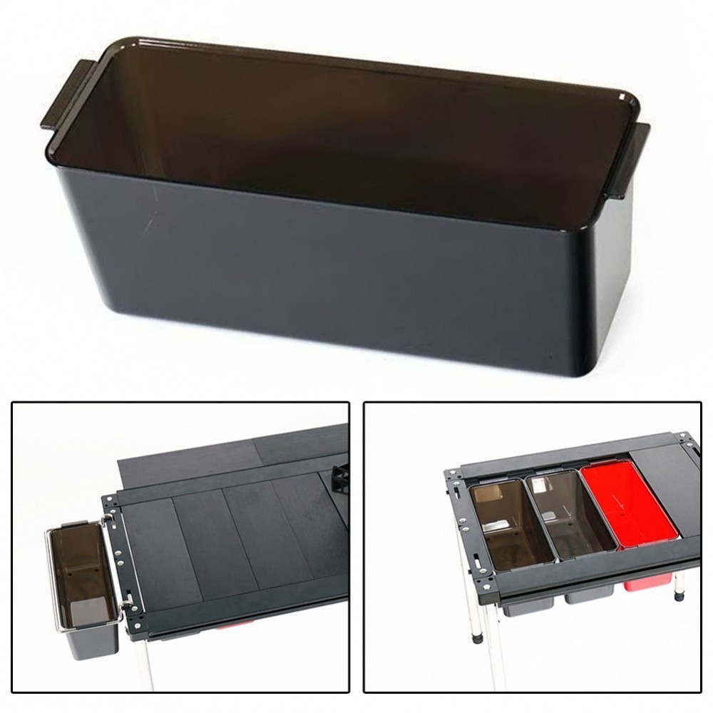 Lightweight Plastic Organizer Box for IGT Table 0 5 Unit Ideal Camping Companion