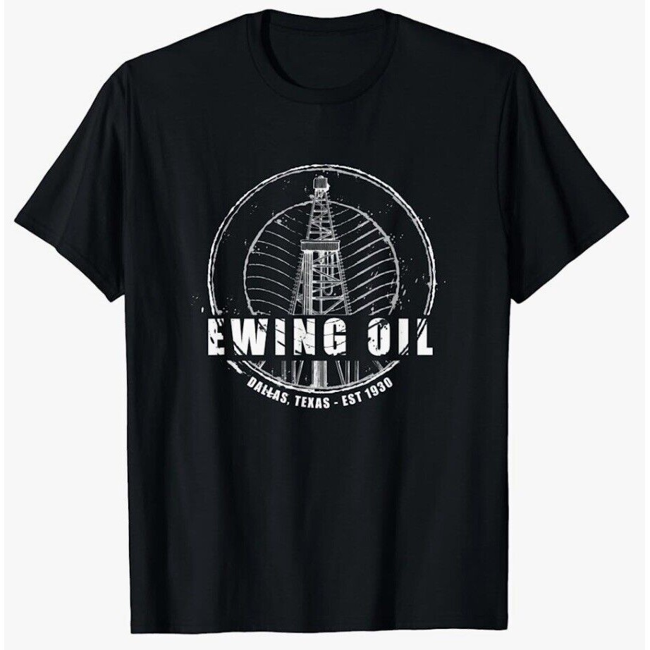 Tv Series Ewing Oil T-Shirt Small Mens
