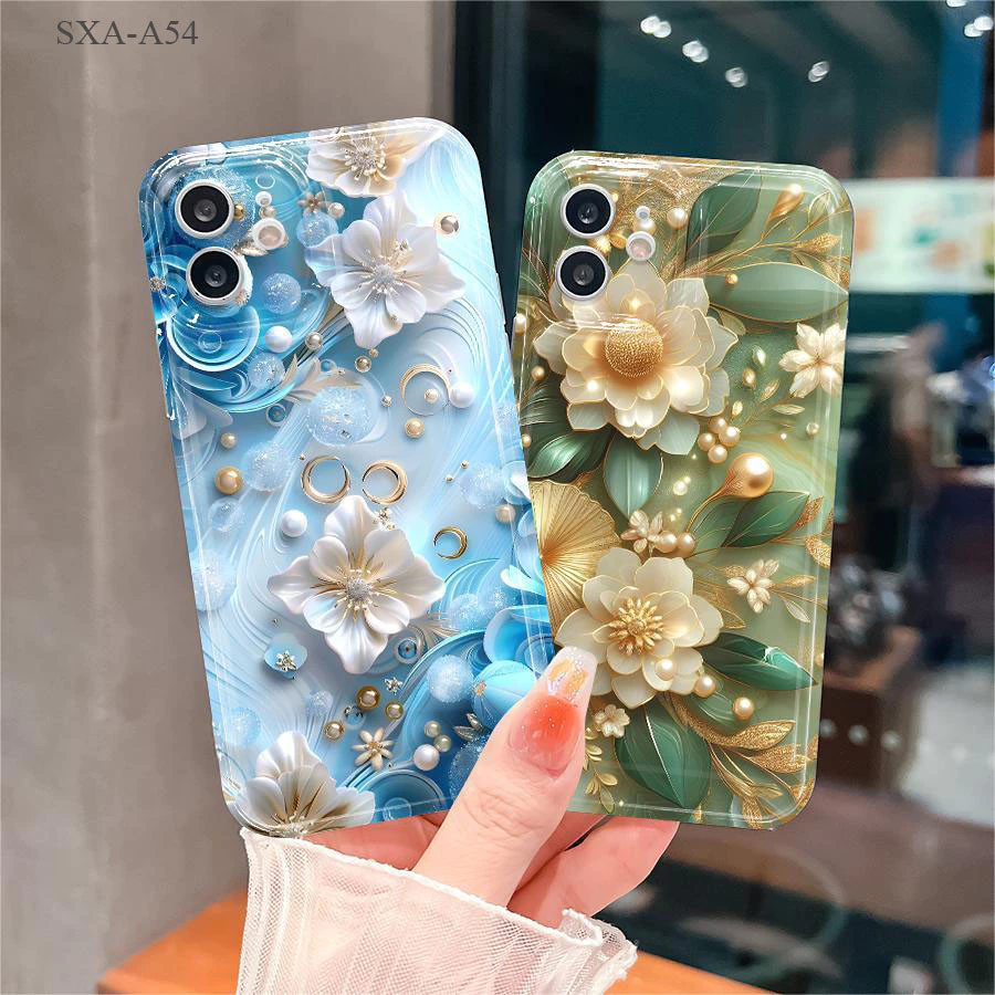 โปร่งใส เคส For Samsung Galaxy A15 A14 A13 A12 A11 A10S A06 A05 A05S A04 A04S A03 A03S M12 M11 เคสซัมซุง เคสโทรศัพท์ TKK