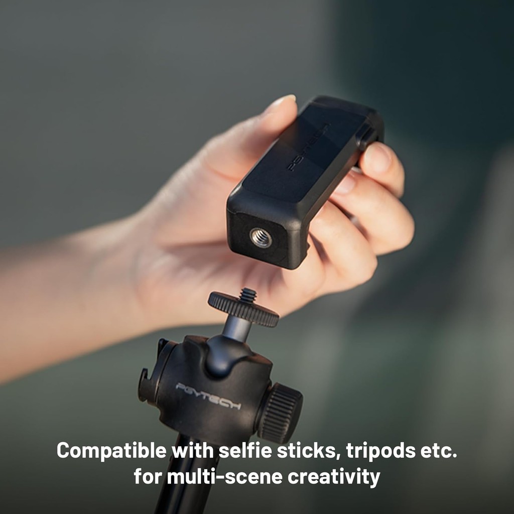 Pgytech CapLock กล้องแอคชั่นแคมเมราเสาขยายขาตั้งกล้องสําหรับ DJI OSMO Action 5Pro/4/3Gopro 13/12/11Insta360