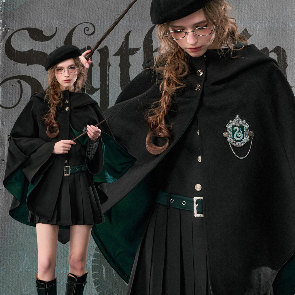 Kyouko x Harry Potter authentic woolen cape ชุดคลุมแฮร์รี่ พอตเตอร์ ลิขสิทธิ์แท้ เสื้อคลุมพ่อมดแม่มด