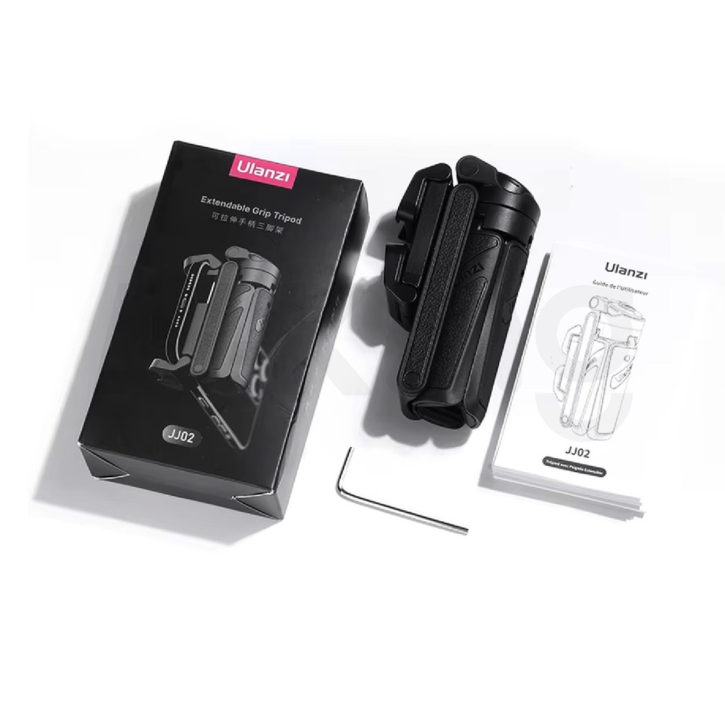 Ulanzi JJ02 ขยาย Grip Tripod ขาตั้งกล้องโทรศัพท์พร้อมรีโมท Selfie Stick แนวตั้งแนวนอนการถ่ายภาพ ราคา ถูกที่สุด ดีลบีเคเค แกลเลอรีภาพที่ 9