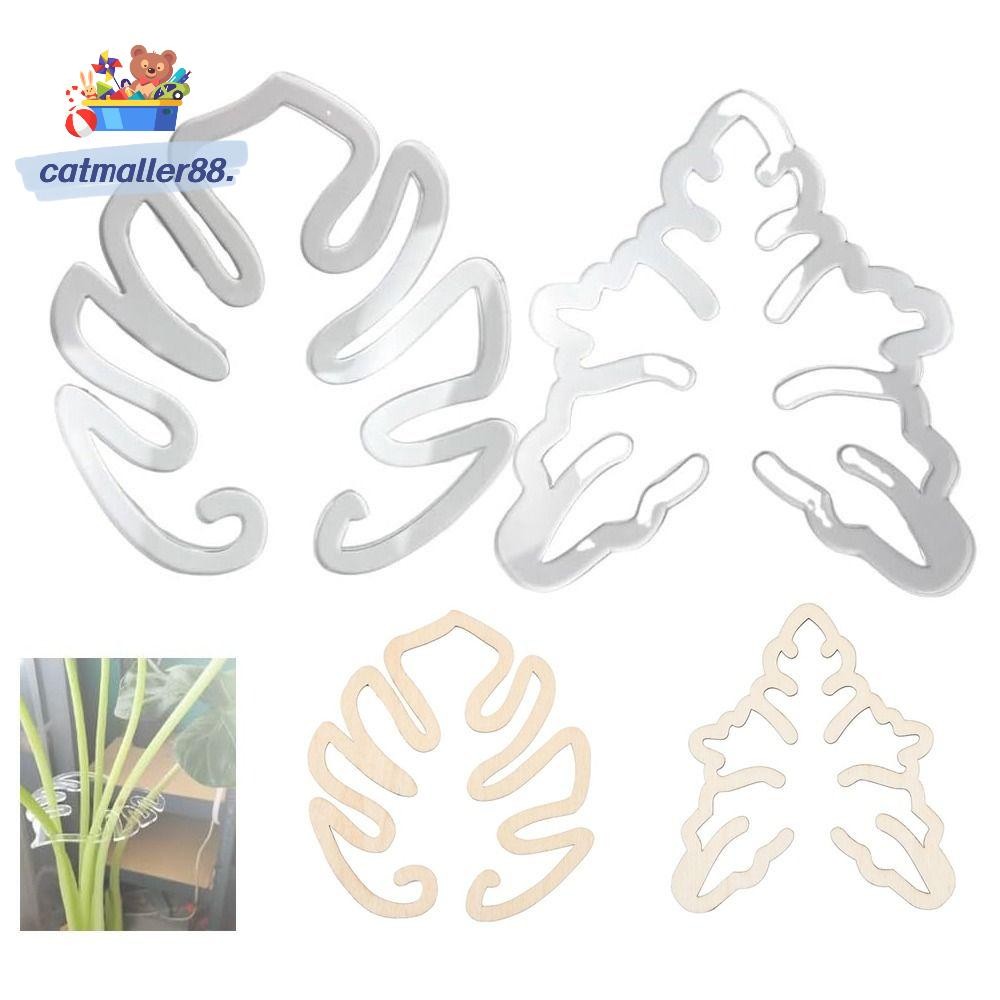Catmaller88 1/2PCS เปลือกเต่าไม้ไผ่ Clamp,สวนเครื่องมือReusableไม้ดอกไม้ Stem Holder, Stem Organizer Plant Stem สนับสนุนสาขาพืช Stem สนับสนุนผู้ถือ