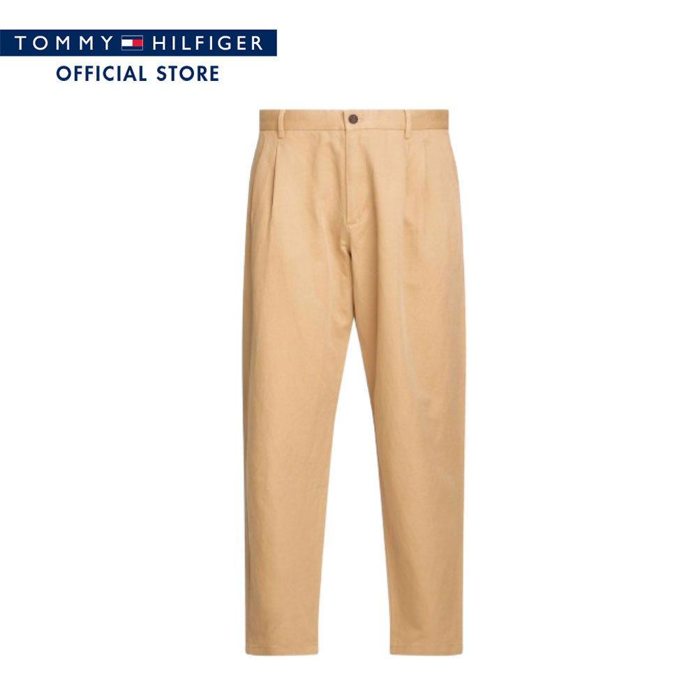 Tommy Hilfiger กางเกง ผู้ชาย รุ่น MW0MW34496 RBL - สีน้ำตาล