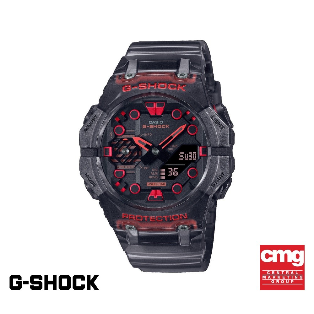 CASIO นาฬิกาข้อมือผู้ชาย G-SHOCK YOUTH รุ่น GA-B001G-1ADR วัสดุเรซิ่น สีดำ