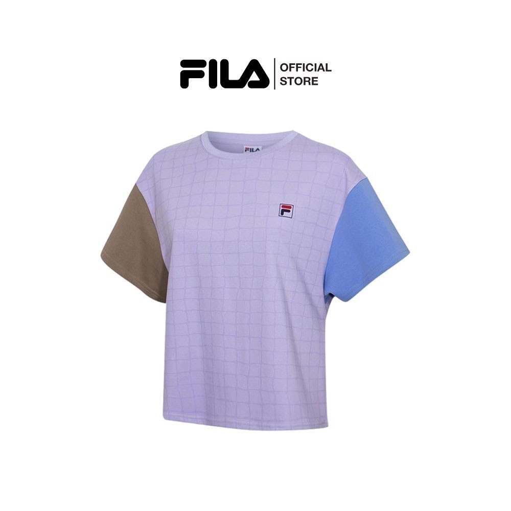 FILA เสื้อยืดผู้หญิง Urban รุ่น TSR230708W - PURPLE