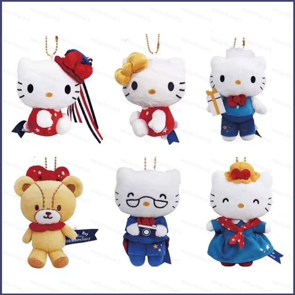 Ye จี้ตุ๊กตา Sanrio Hello Kitty น่ารัก ของขวัญสําหรับแฟน พวงกุญแจเครื่องประดับกระเป๋าเป้สะพายหลัง