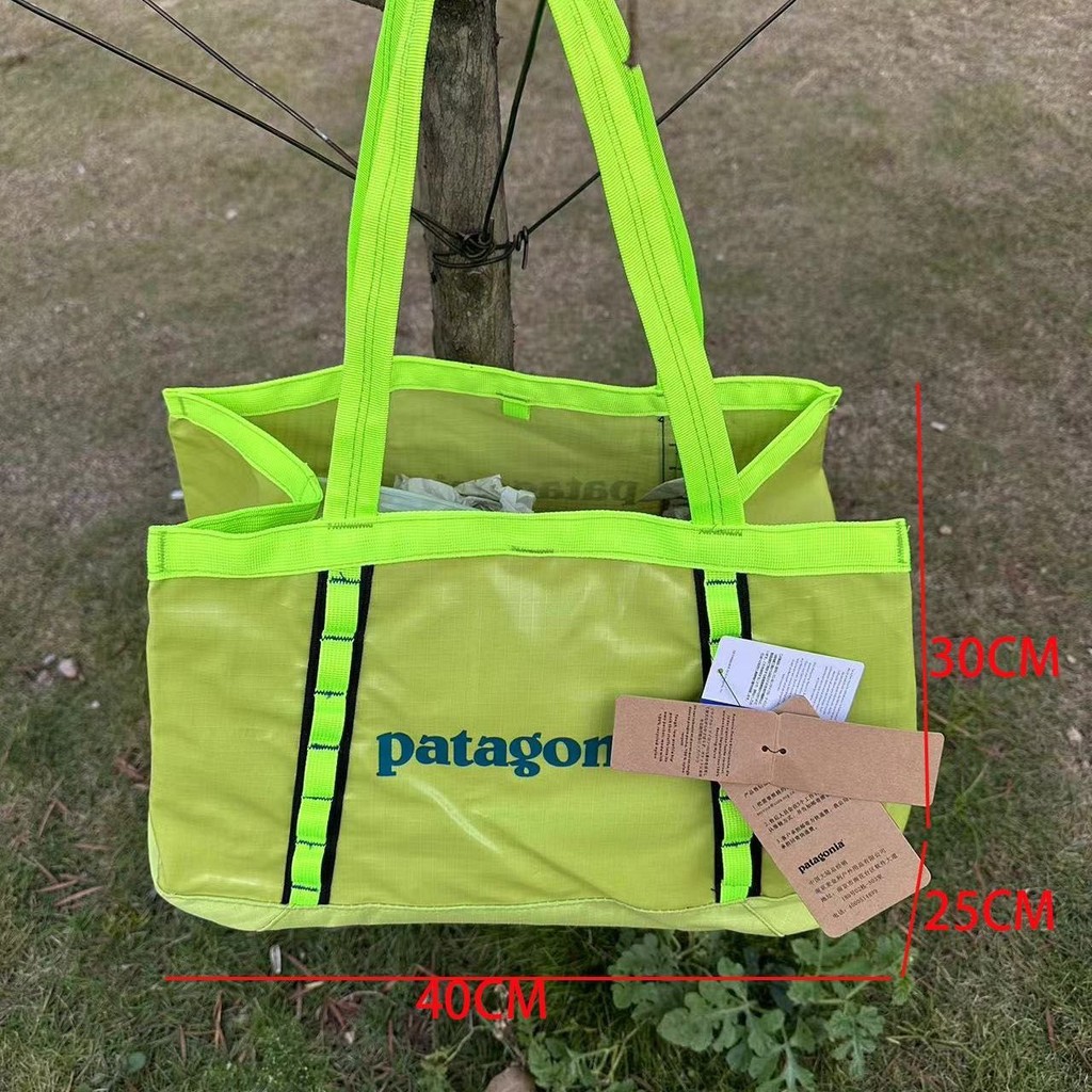 Patagonia Tote Bag กระเป๋าถือหลายกระเป๋าความจุขนาดใหญ่