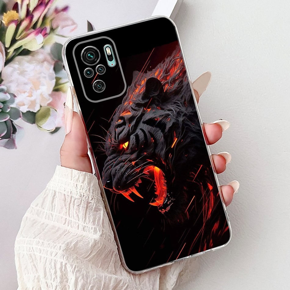 ปลอกสําหรับ Xiaomi Redmi หมายเหตุ 10s 10 Pro Note10 10Pro 4G แฟชั่น Dragon Spider สไตล์รูปแบบซิลิโคนอ่อนนุ่มเคสโทรศัพท์ - รูปที่ 4