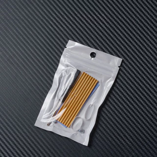 X068 ฮีทซิงค์ซิลิโคนแผ่นระบายความร้อน M.2 NVME โซลิดสเตตไดรฟ์ SSD พร้อมส่ง