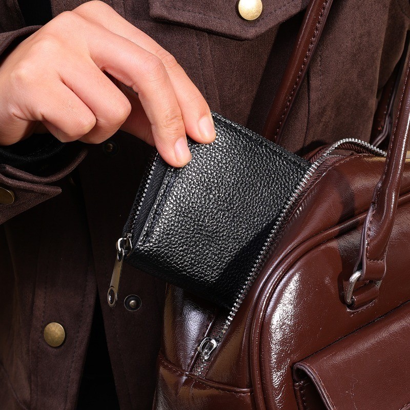 20 Detents ผู้ถือบัตร - PU Business Bank บัตรเครดิต Anti Demagnetization Wallets - RFID Blocking Protect Case