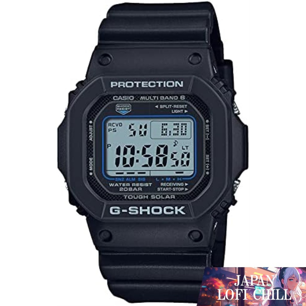 [Casio] นาฬิกา G-Shock วิทยุ Solar Super Illuminator ประเภท GW-M5610U-1BJF, GW-M5610U-2JF, GW-M5610U