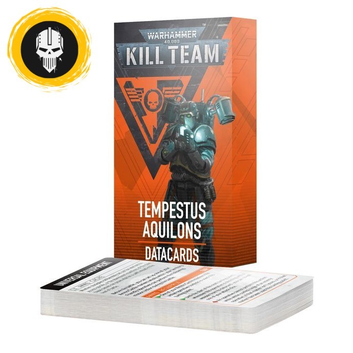 (GWพร้อมส่ง) KILL TEAM: Tempestus Aquilons Datacards (ENG) โมเดลจำลอง