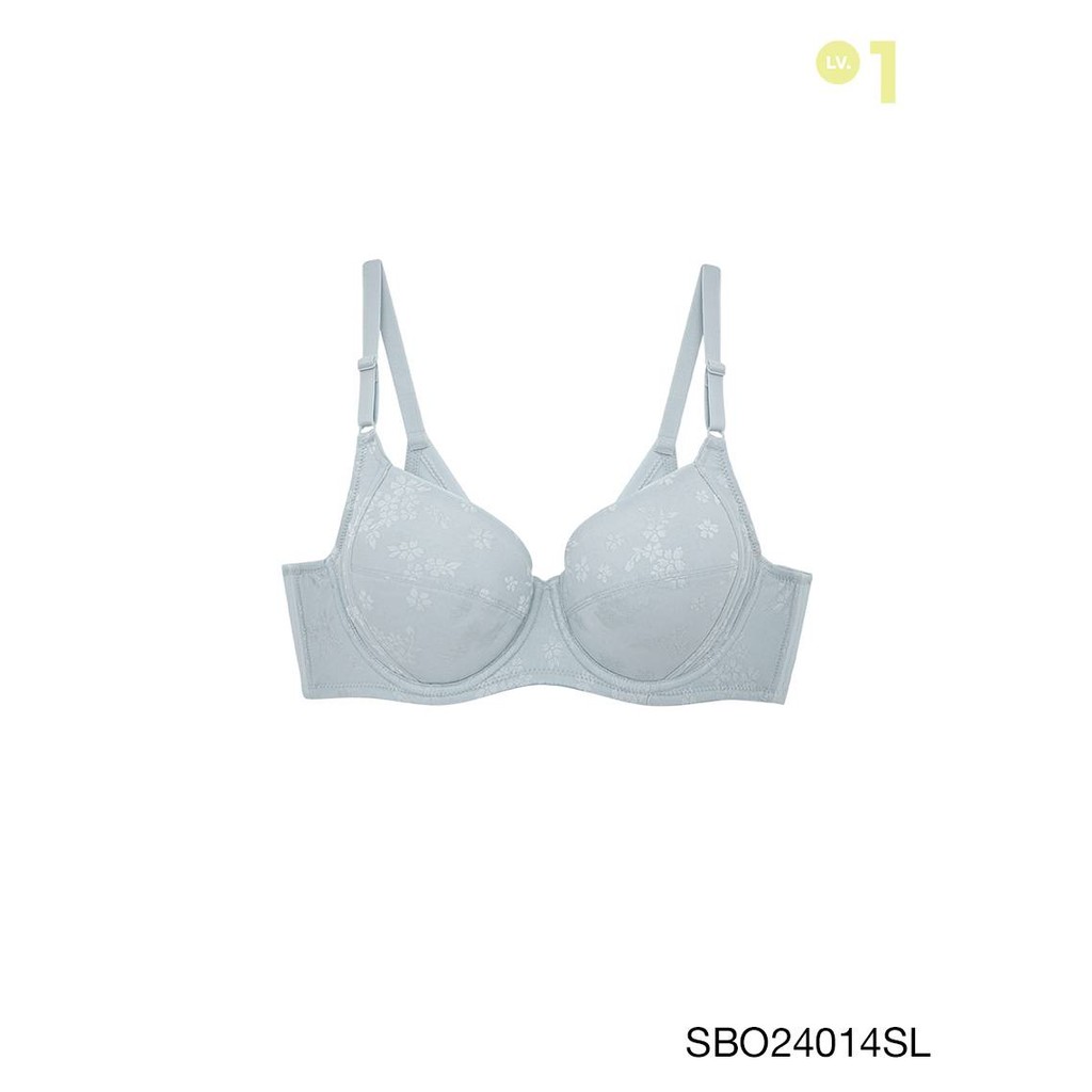 Sabina Function Bra Level 1 เสื้อชั้นใน  มีโครง รหัส SBO24014SL – สีเทาอ่อน – โปรปัง