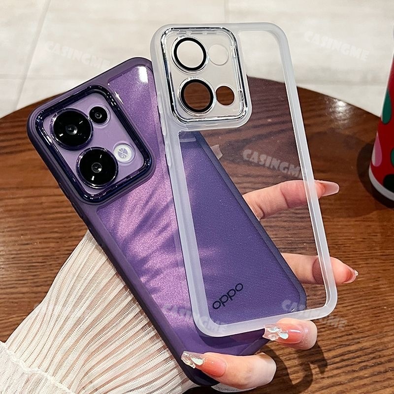 OPPO A6 Pro 5G 2025 ปลอกโปร่งใสสําหรับ OPPOA6Pro OPPO A6 6 A6Pro A6 Pro A6i 4G 5G 2025 เคสโทรศัพท์ชุบโปร่งใสนุ่มบางใสกล้องป้องกันปกหลัง