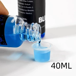 40ml Tattoo Blue Soap 200ML Foaming Bottle Skin Relaxing Solution สําหรับ Tattoo Aftercare และทําความสะอาด
