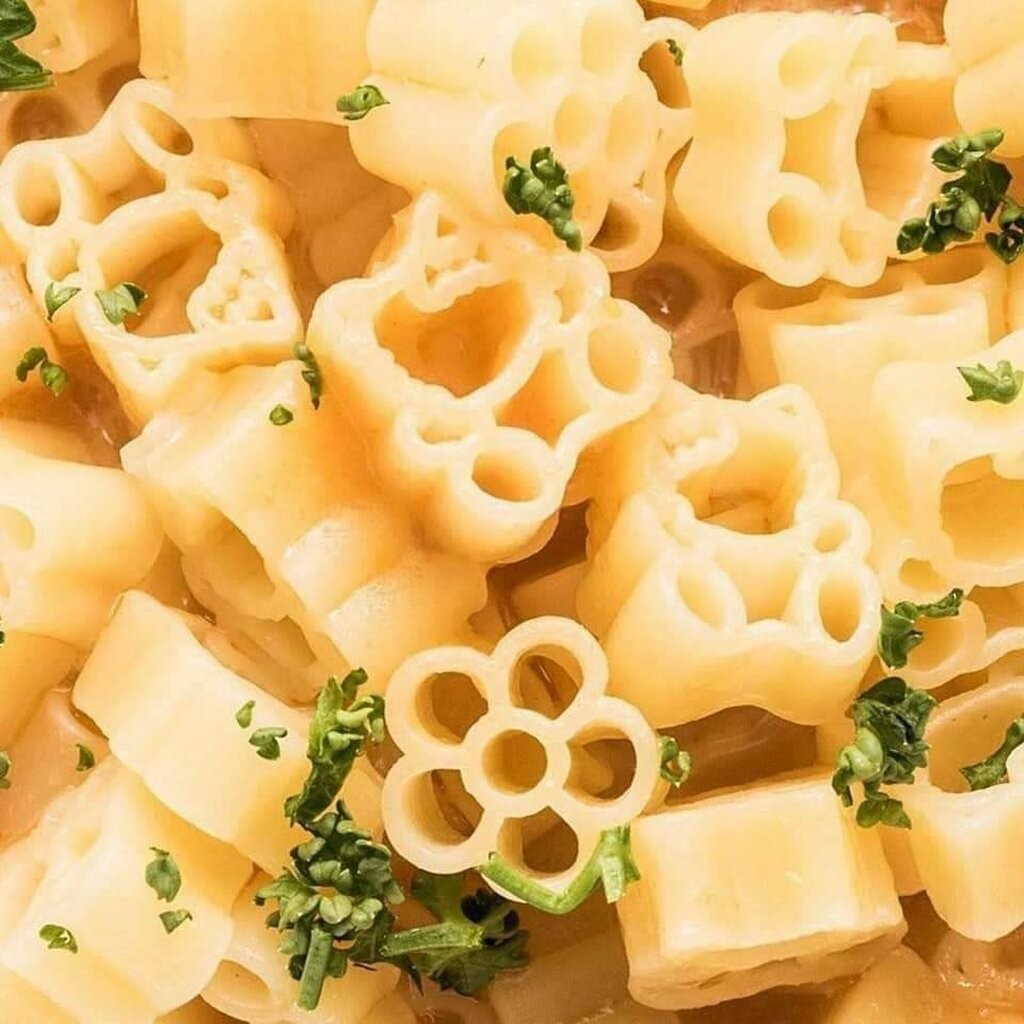 พาสต้า/มักกะโรนีคิตตี้ Hello Kitty macaroni Pasta 120g Made in Japan **ลอตใหม่ หมดอายุ 07.2027**