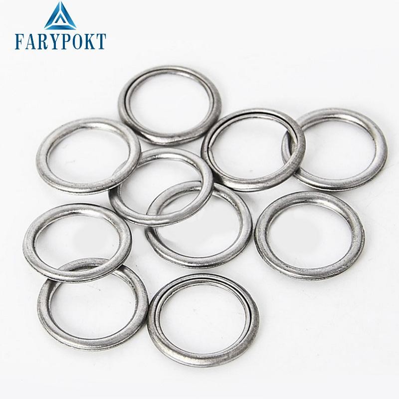 MITSUBISHI เครื่องซักผ้าปะเก็นปล่อยน้ํามัน 10 ชิ้นสําหรับมิตซูบิชิ แพทยศาสตร์050317 โลหะทนทาน