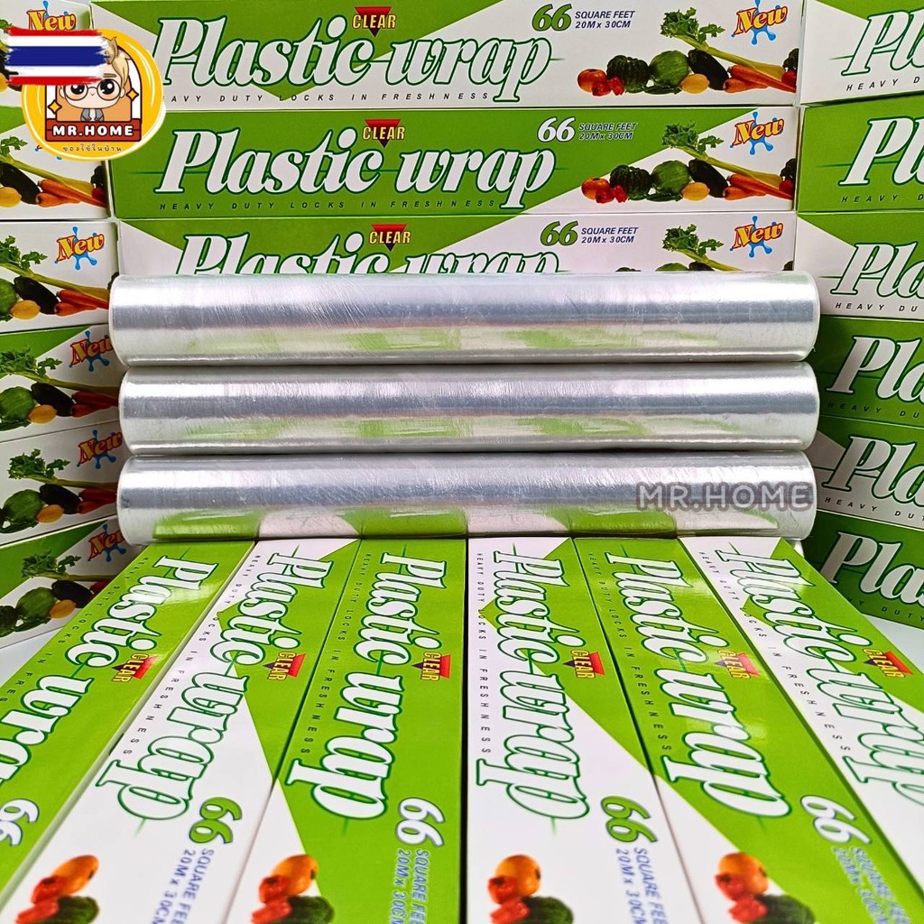 ฟิลม์ห่ออาหาร ที่ซีนถนอมอาหาร พลาสติกห่ออาหาร Plastic wrap
