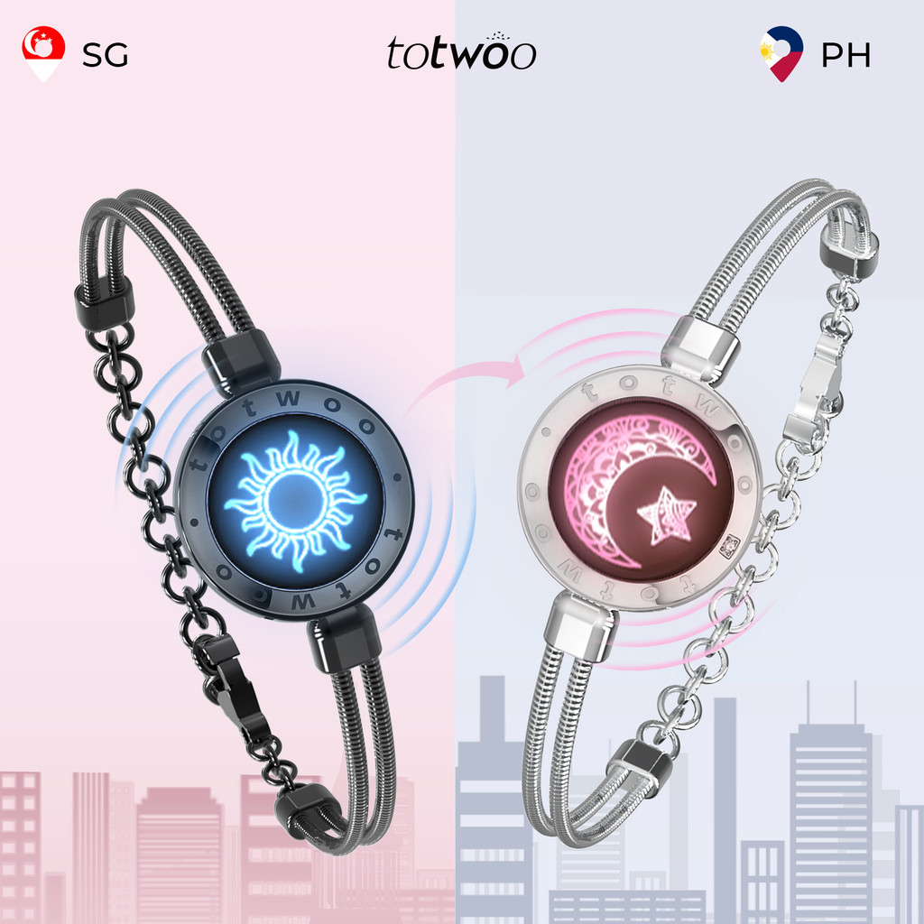 ของขวัญวันวาเลนไทน์โตทูโอ ดวงอาทิตย์&ดวงจันทร์ สร้อยข้อมือคู่สําหรับคู่พร้อมกล่อง,สร้อยข้อมือคู่สว่างขึ้นสําหรับของขวัญรับสมัครทางไกลสําหรับแฟนเครื่องประดับส