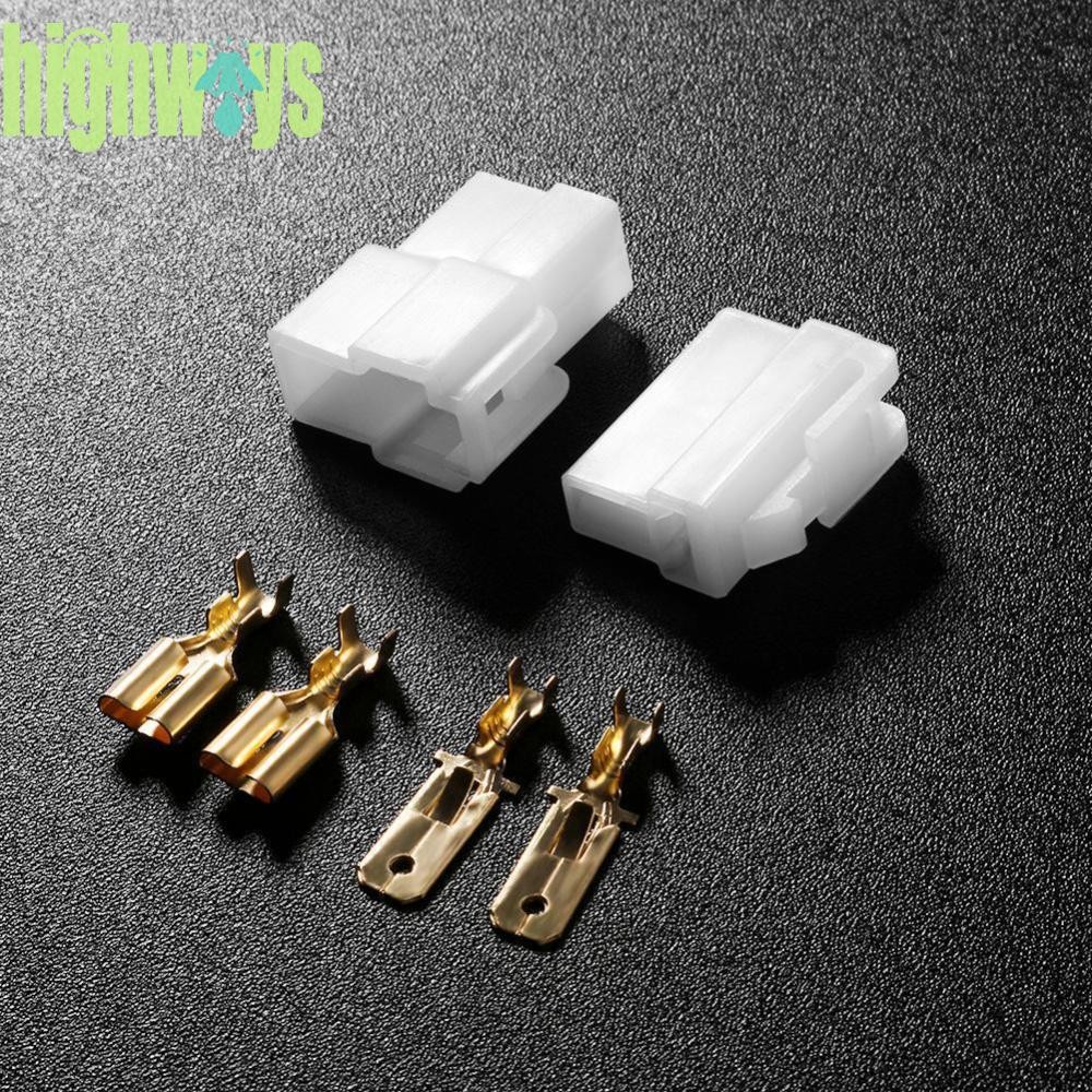 2 ขา DC Power Connector Universal Power Cable Connector สําหรับ Kenwood Yaesu Icom [highways.th]