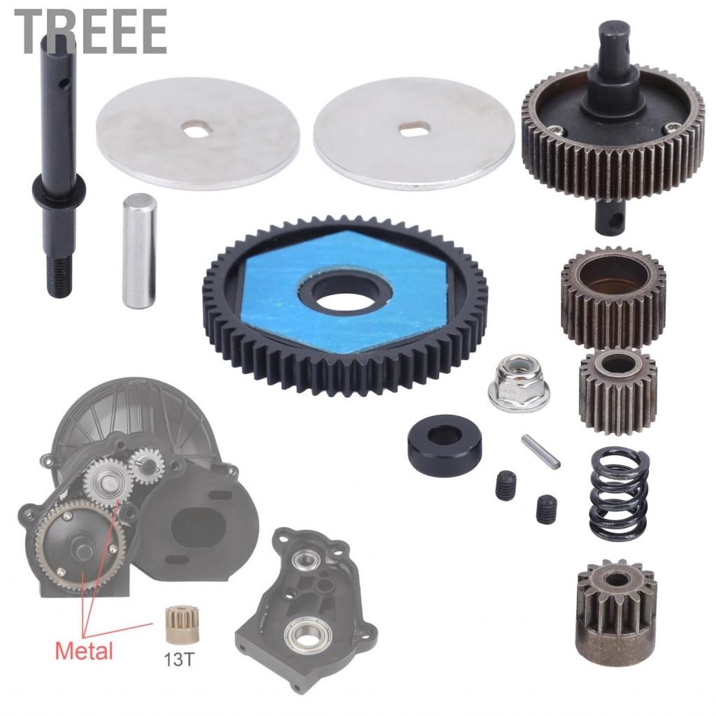 Treee /ชุดอัพเกรดเกียร์มอเตอร์สำหรับ Axial SCX10/SCX10 II 90046 90047 RC Sg
