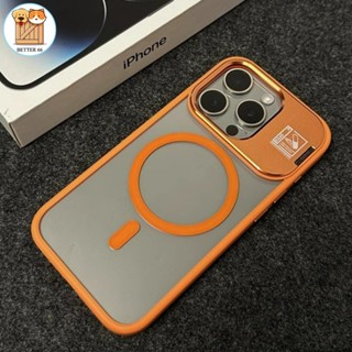 เป็นที่นิยม เรียบง่าย โปร่งใสพับเลนส์ผู้ถือเคสโทรศัพท์แม่เหล…