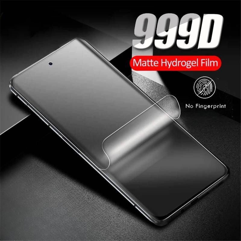 RealmeGT5 GT7 GT7T GT6 GT6T 2 ชิ้น 999D Matte Frosted Soft Hydrogel ฟิล์มสําหรับ Realme GT 7 7T 6T 6