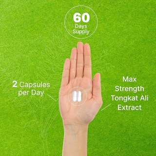 Tongkat Ali Extract Capsules - เพิ่มพลังงาน ปรับปรุงประสิทธิภาพด้านกีฬา - 30/60/120 แคปซูล - ปราศจากกลูเตน