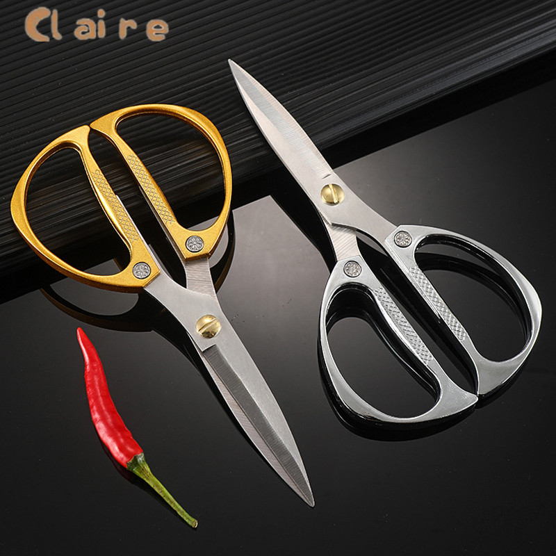 COD กรรไกรสแตนเลส SK5  กรรไกรตัดอาหาร อเนกประสงค์ เหมาะสำหรับใช้งานในครัว Claire
