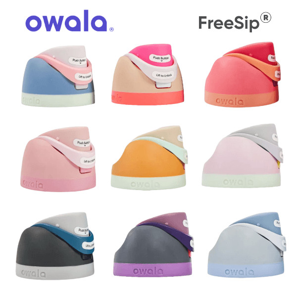 Owala FreeSip Flip Lid - ฝาครอบพวยทดแทนป้องกันการรั่วสําหรับขวด 16oz/24oz/32oz/40oz"