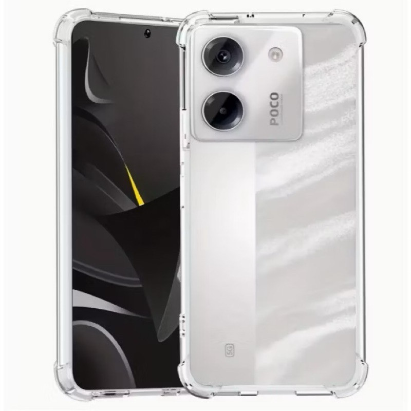 เคสใสกันกระแทกแบบนิ่ม สำหรับ Poco M7 Pro 5G / Poco M7 5Gเคสซิลิโคน เคสป้องกันหน้าจอสำหรับ เสี่ยวหมี่