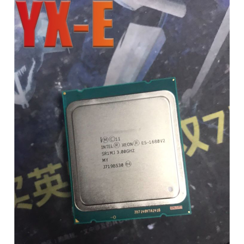 YX-E Xeon E5-1680 V2 LGA-2011 Server CPU โปรเซสเซอร์ 3.00 GHz 8-Core SR1MJ สําหรับ X97 เมนบอร์ด
