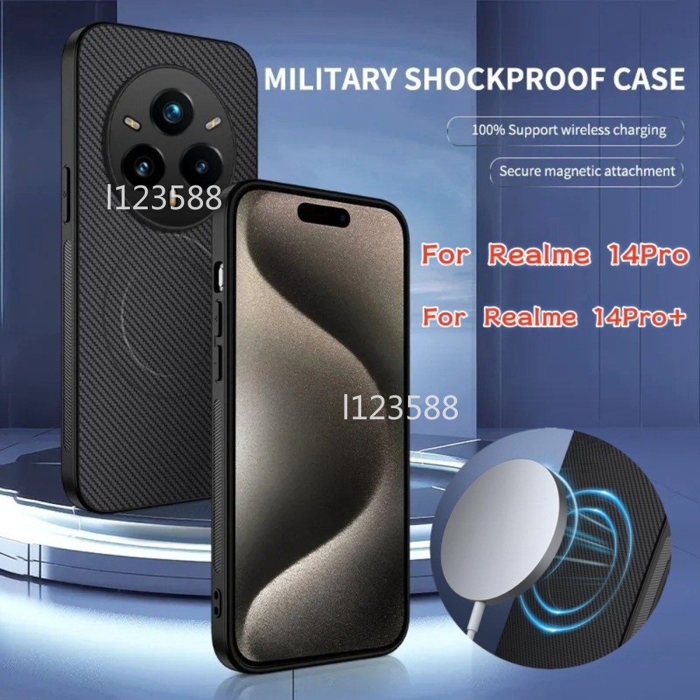 สําหรับRealme 14Tคาร์บอนไฟเบอร์รูปแบบ SweatproofสําหรับRealme 14 T Pro Plus Realme14 T 14T Realme14P