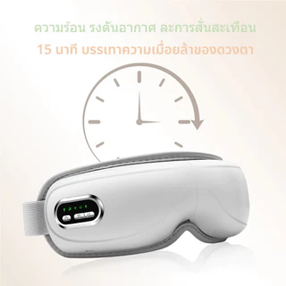 พร้อมส่ง เครื่องนวดตาอัจฉริยะ AI Smart Eye Massager ผ่อนคลายกล้ามเนื้อตา ลดตาพร่า คลายเครียด ระบบแรงดัน ประคบร้อน สั่นสะเทือนพับได
