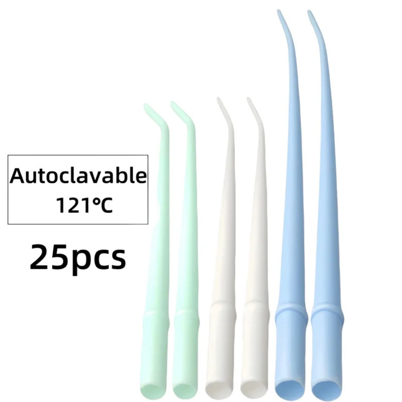 Dentist Tools Disposable Dental Suction Tips Saliva Ejector Dentistry Clinic Surgical Dental Suction
