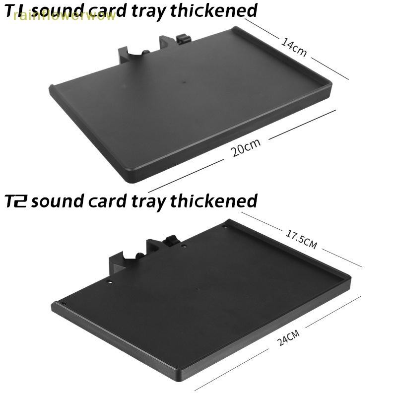 C & B ใหม่ขาตั้งไมโครโฟน Soundcard ถาดคลิปสําหรับ Live ขาตั้งกล้อง Bracket Mic Holder อุปกรณ์เสริม (th)