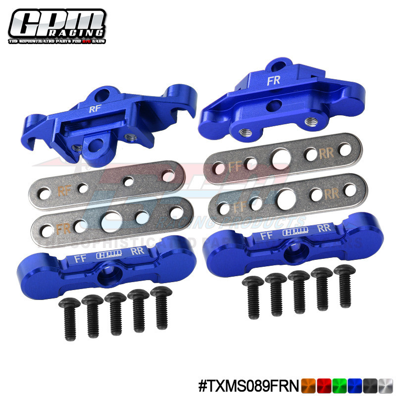 TRAXXAS MAXX SLASH อลูมิเนียมอัลลอยด์ 7075 ขนาดแขนล่างด้านหน้า+หลัง