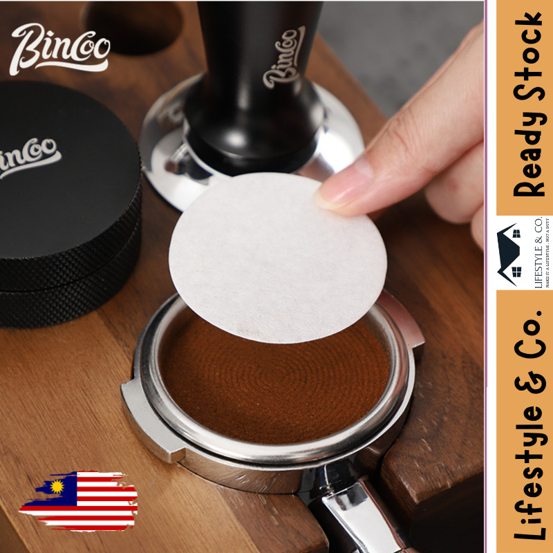 Bincoo - กระดาษกรอง Espresso Machine 51mm/53mm/58mm-100pcs