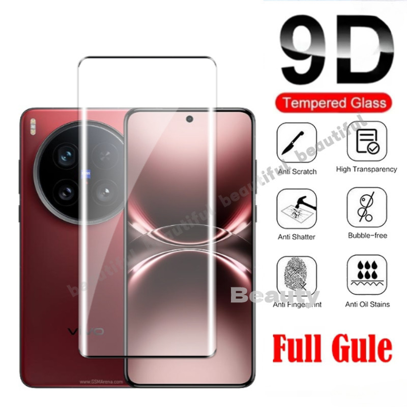 9Hโค้งกระจกนิรภัยสําหรับVivo X200 Ultra Vivo X200Ultra X200 X200Pro X100 Ultra ProX100S Pro VivoX200